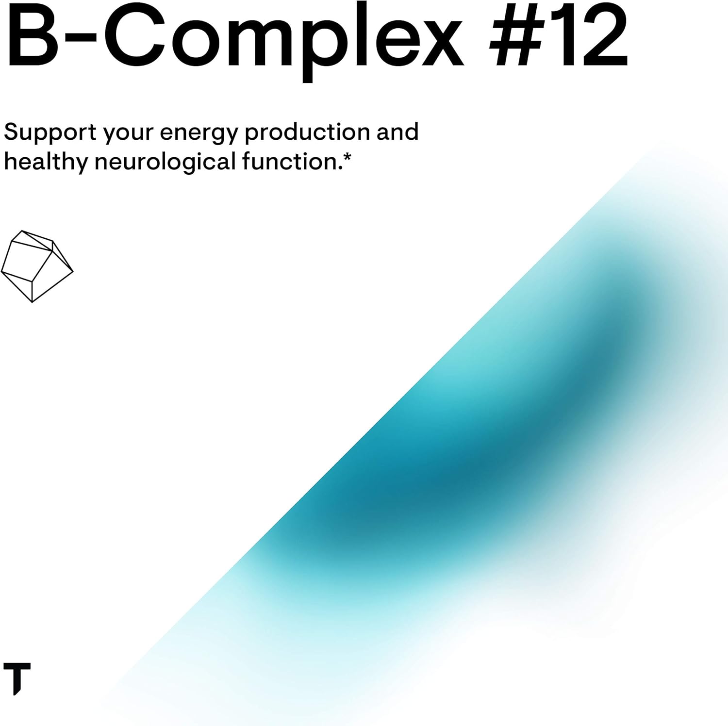 THORNE B-Complex #12 - Vitamin B Complex with Active B12 and Folate - 60 Capsules : Health & Household