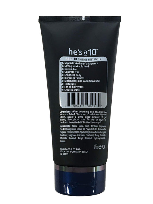 He's A 10 Miracle Defining Gel 5 oz : Beauty & Personal Care