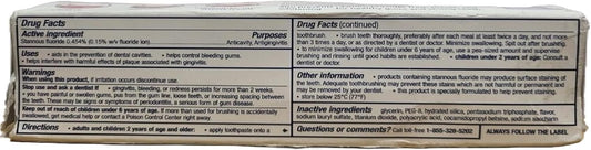 Parodontax Clean Mint Jghswk Toothpaste For Bleeding Gums, 3.4 Ounce, 2 Pack