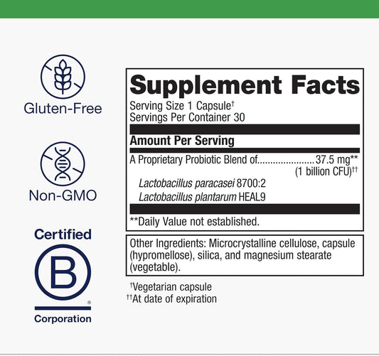 Metagenics Ultraflora Immune Booster Probiotic - Daily Probiotic - Healthy Nasal, Sinus, & Respiratory Function* - 30 Count