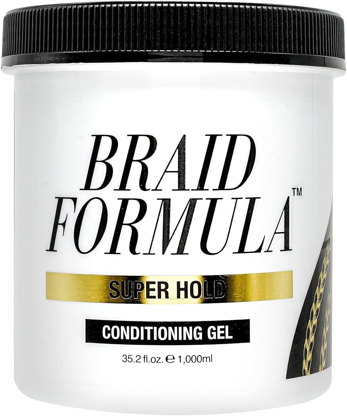 Ebin New York Braid Formula Conditioning Gel - Super Hold (1000Ml)