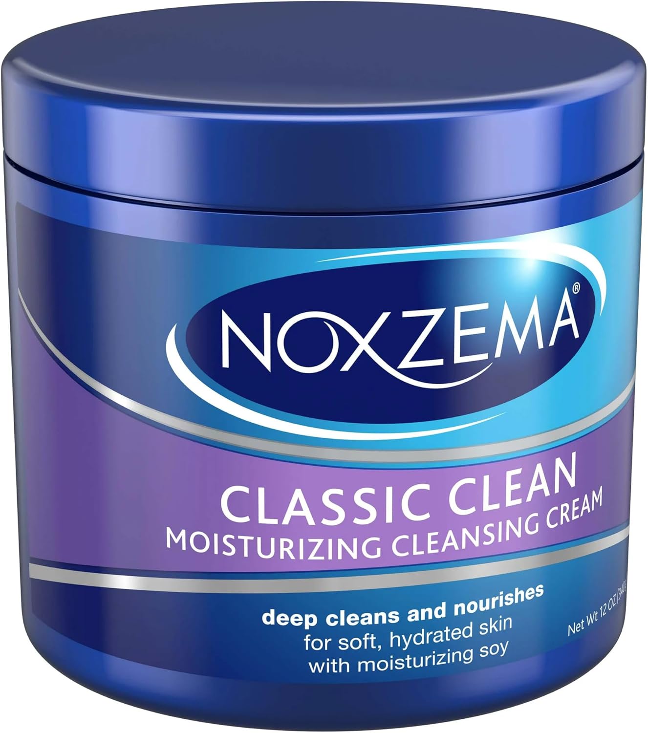 Noxzema Deep Cleansing Cream Plus Moisturizer 12 Oz