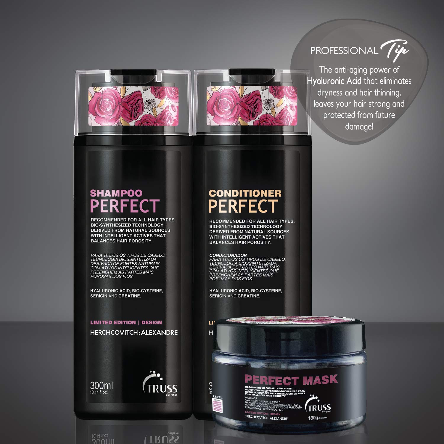 Truss Perfect Shampoo and Conditioner Set Bundle with Professional Miracle Hair Mask : Beauty & Personal Care