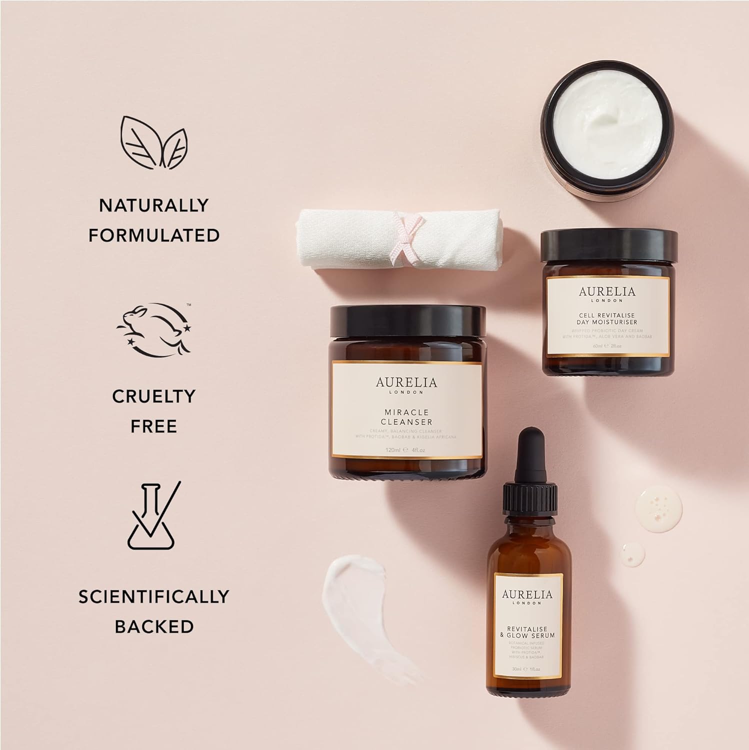 Cell Revitalise Day Moisturiser | Hydrating Probiotic Day Face Cream for Dry Skin | Made from Natural Ingredients | Supports Anti Ageing | Suitable for Sensitive Skin | Aurelia London 60ml : Amazon.co.uk: Beauty