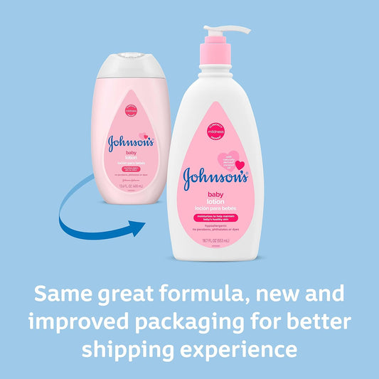 Johnson's Baby Pink Lotion 18oz Ecommerce Exclusive Twin Pack