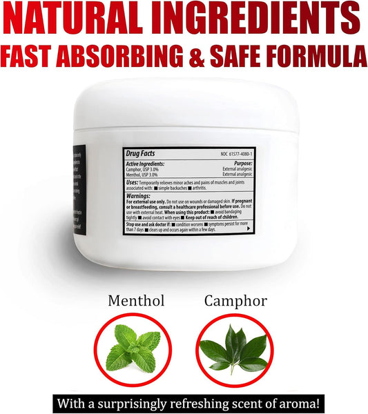 Healqu Instant Pain Relief Gel Formulated With Camphor And Menthol Muscle And Joint Quick & Effective Results