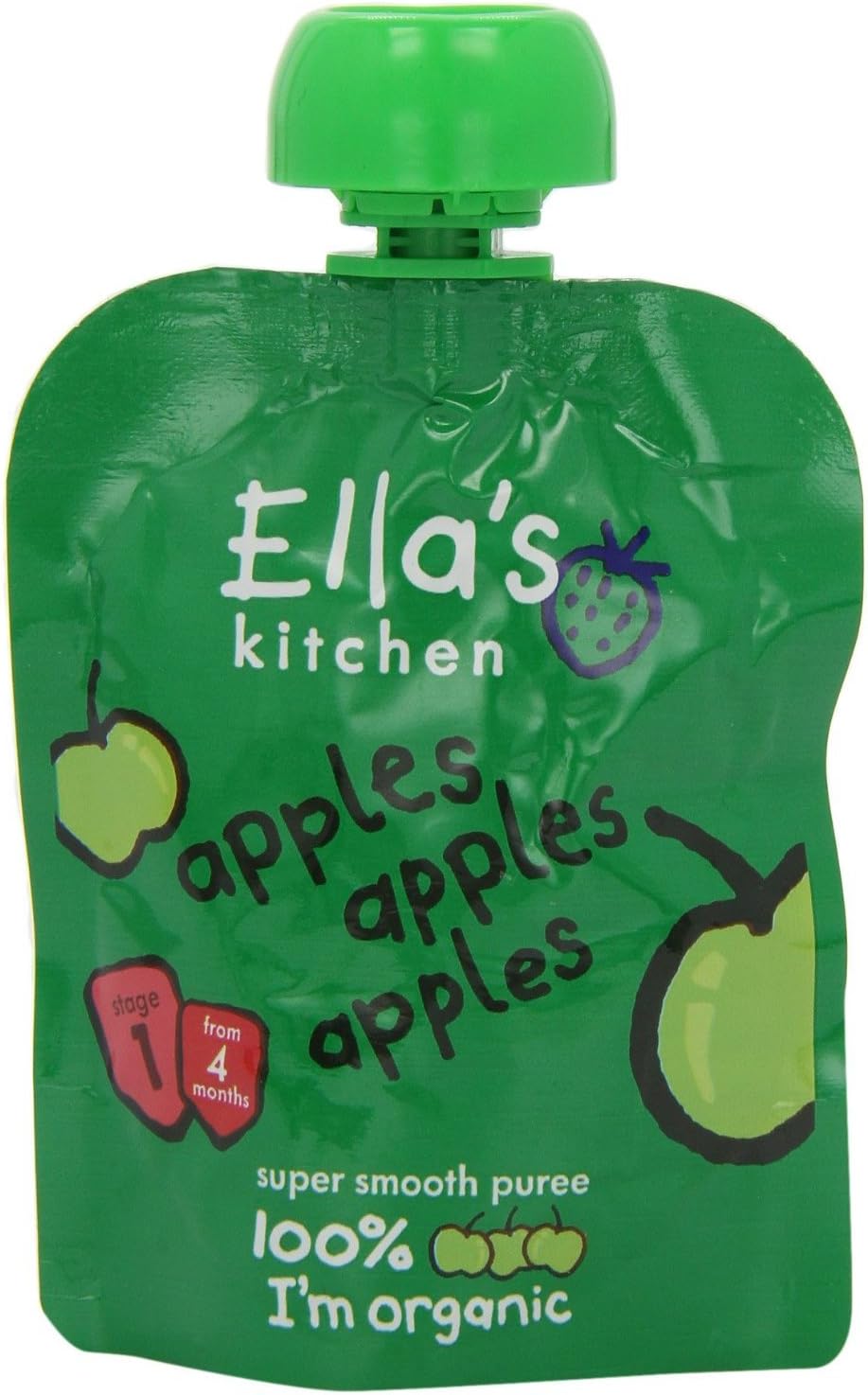 Ella'S Kitchen Peaches + Bananas From 4 Months 120G - Pack Of 2