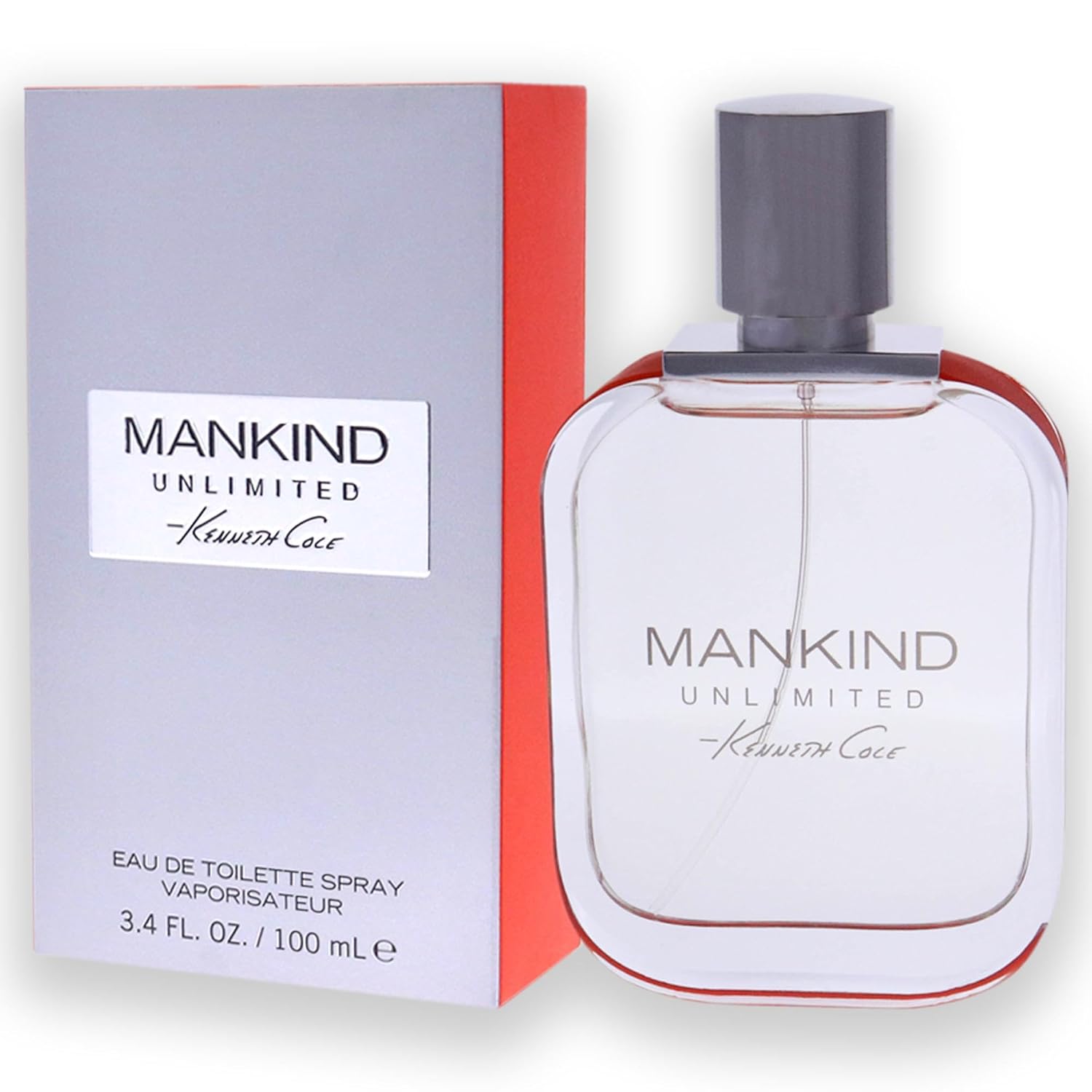 Kenneth Cole Mankind Unlimited Eau De Toilette Cologne For Men, 3.4 Fl Oz : Beauty & Personal Care