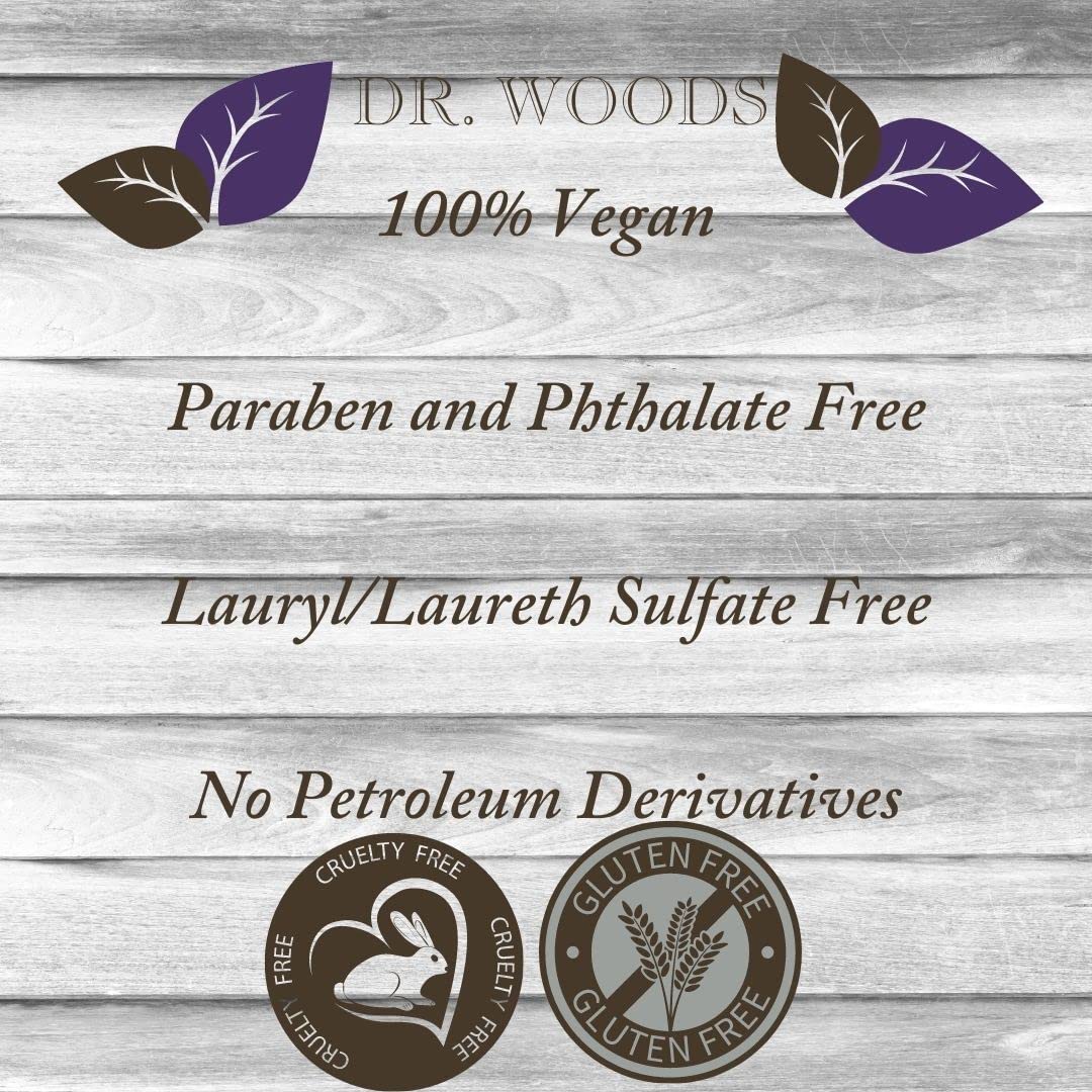 Dr. Woods Raw Black Moisturizing Castile Soap, 32 Ounce : Bath Soaps : Beauty & Personal Care