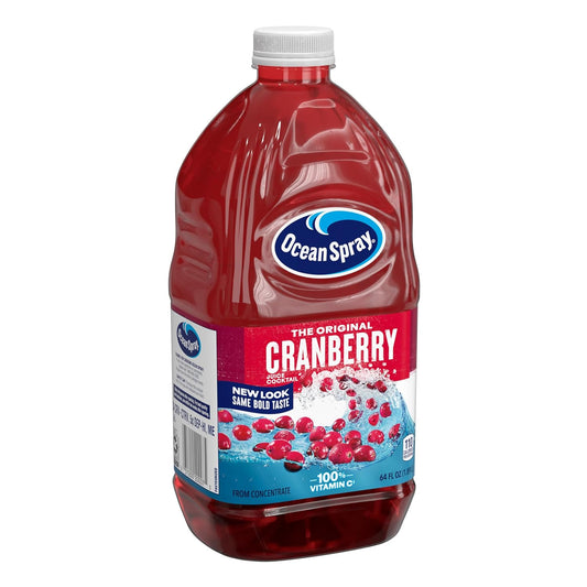 Ocean Spray® Cranberry Juice Cocktail, 64 Fl Oz Bottle (Pack of 8)