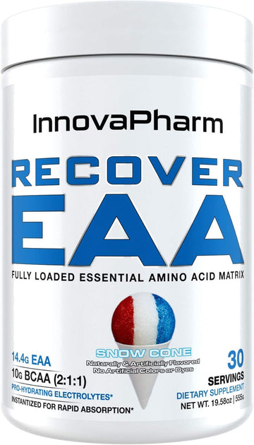 InnovaPharm Recover EAA Snow Cone Powder 19.5 Ounces