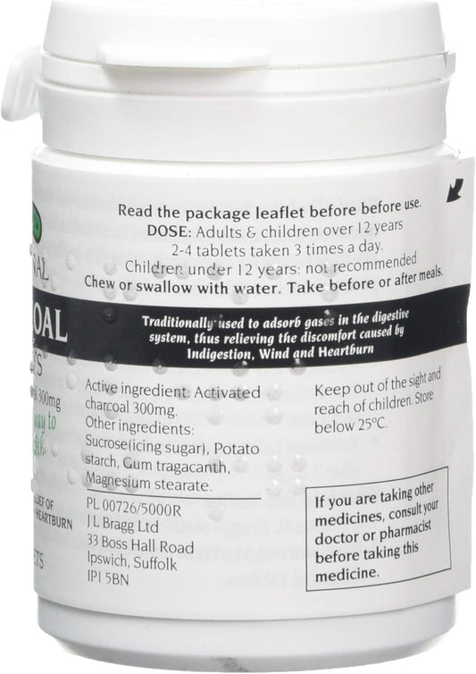 Bragg'S Medicinal Charcoal 100 Tablets