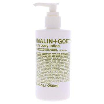 Malin+Goetz Rum Body Lotion, 8.5Oz., Rum, 8.5 Fl Oz (Pack Of 1)