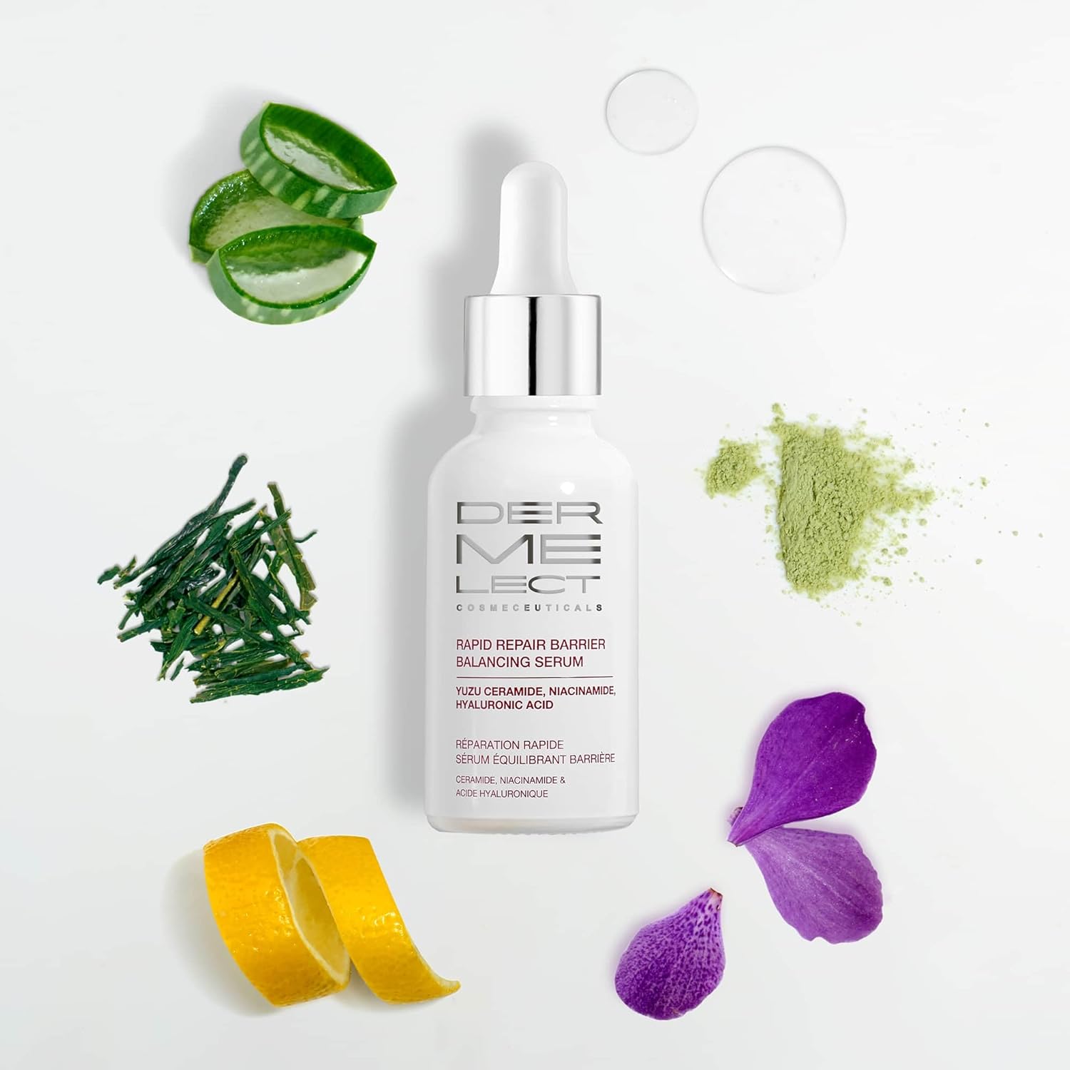 Dermelect Cosmeceuticals Rapid Repair Barrier Balancing Serum – Super-Hydrating Treatment With Niacinamide, Hyaluronic Acid, Prebiotics, & Antioxidants For Smooth, Radiant Skin 1.0 Oz : Beauty & Personal Care