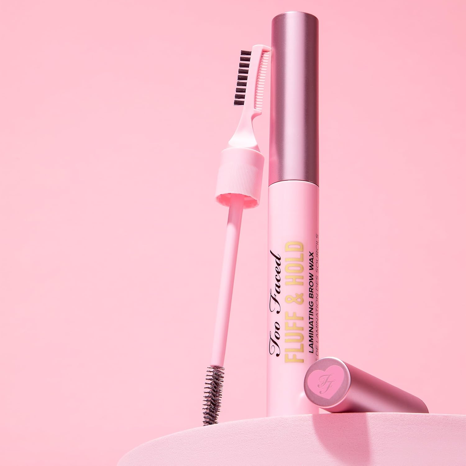 Too Faced Fluff & Hold Laminating Brow Wax | Volumizing, Vegan + Cruelty Free, 0.32 Ounce : Beauty & Personal Care