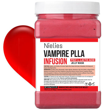 Jelly Mask, Facial Skin Care- Vampire "Peel-Off" Jelly Mask Set, Jelly Masks For Facials Professional, Face Mask For Instant Hydration, Vegan Peel Off Face Mask, For Moisturizing, Smoothing (Vampire)