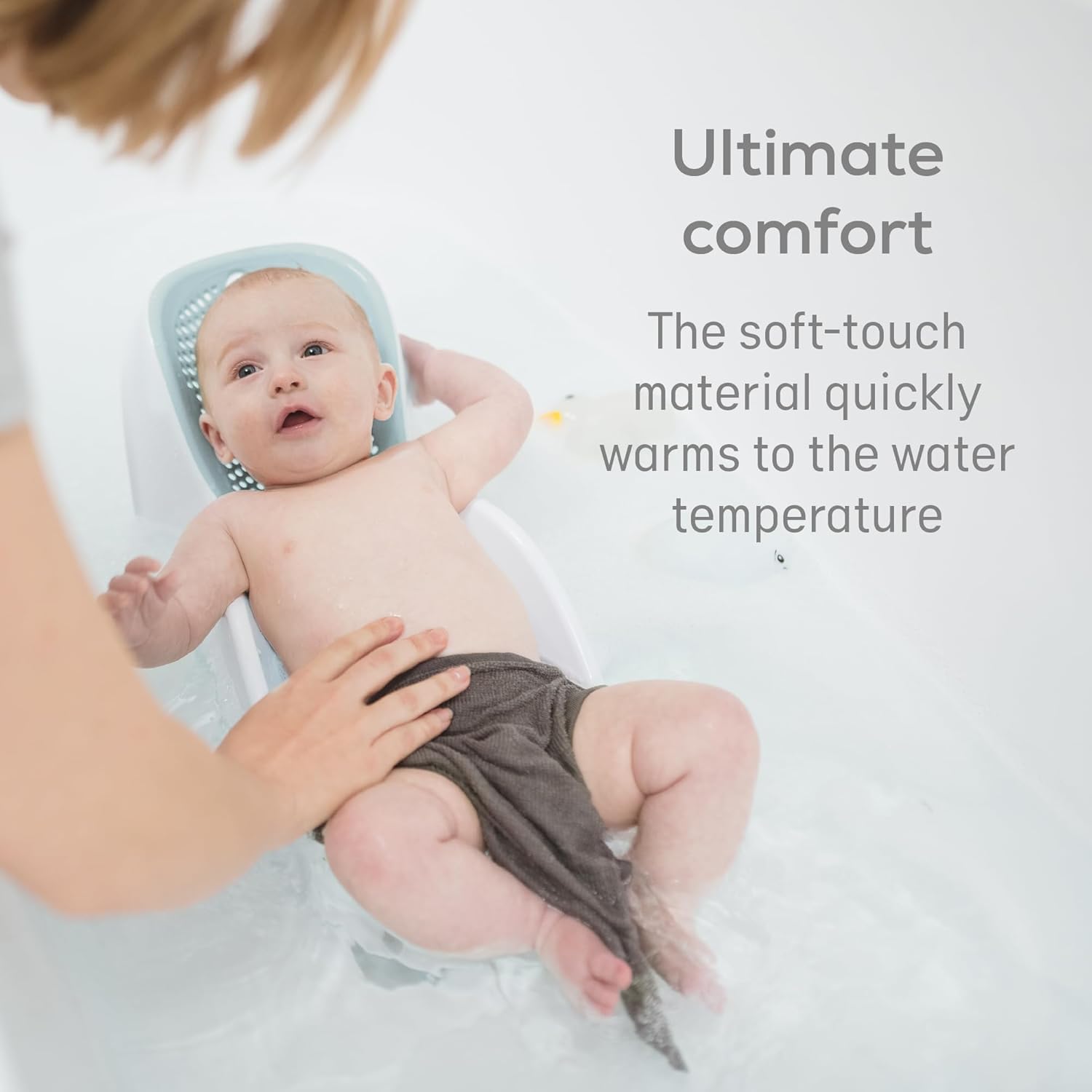 Angelcare Soft Touch Mini Bath Support- Aqua - Newborn Bath Seat, Infant Bathing, Non-Slip, Easy Clean : Amazon.co.uk: Baby Products