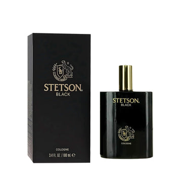 Stetson Black Cologne For Men Spray 3.4 Ounces