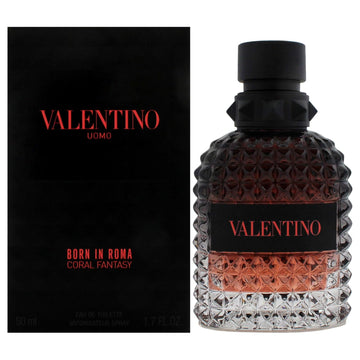 Valentino Uomo Born In Roma Coral Fantasy For Men - 1.7 Oz Edt Spray