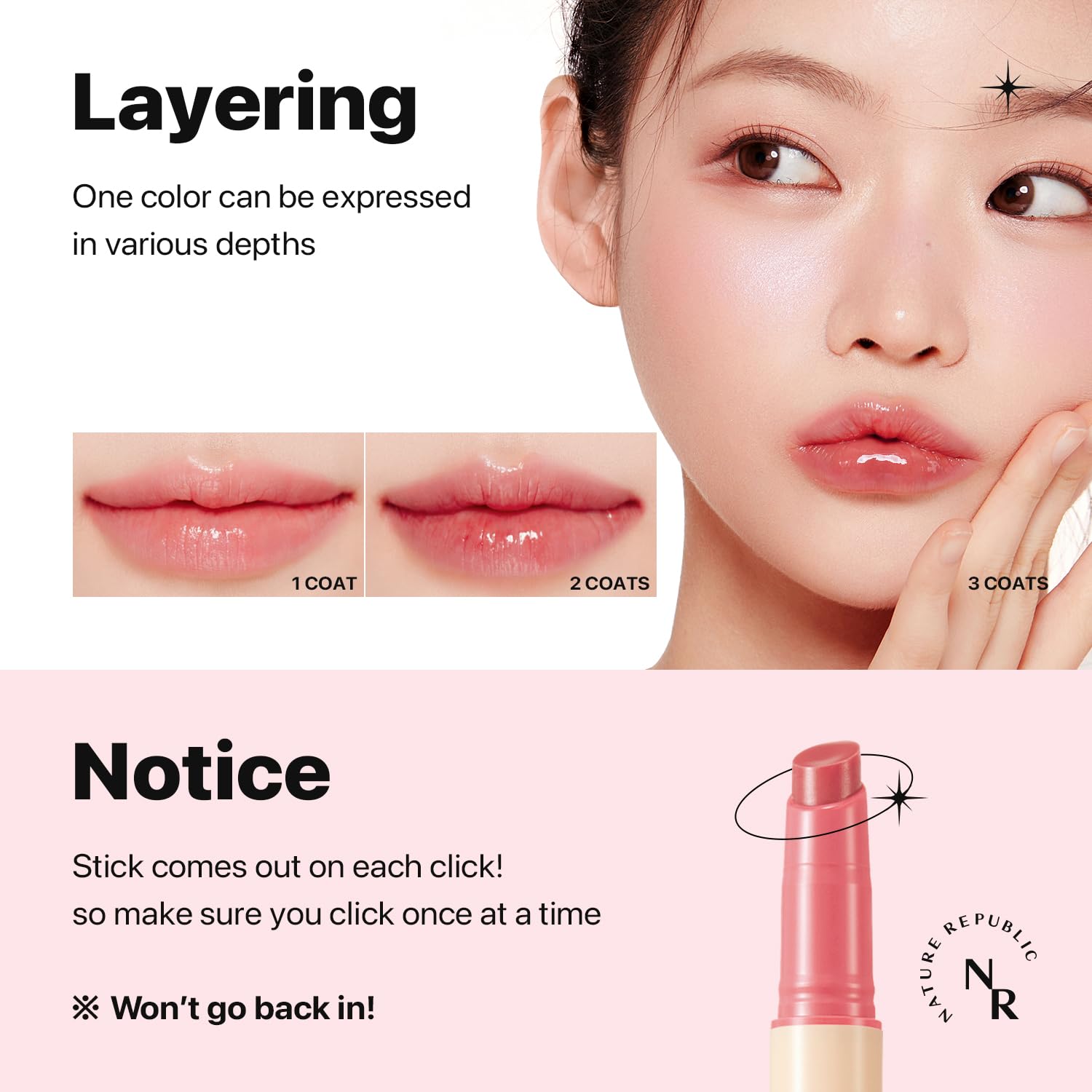 Nature Republic Honey Melting Lip (02 Fig) Soft Lip Stick, Korean Lip, Lip Gloss, Glow Lip, Glossy, Lip Balm, Lip Crayon, Jelly Gloss, Lip Pen, Tint, Valentines Day Gifts, Korean Make Up