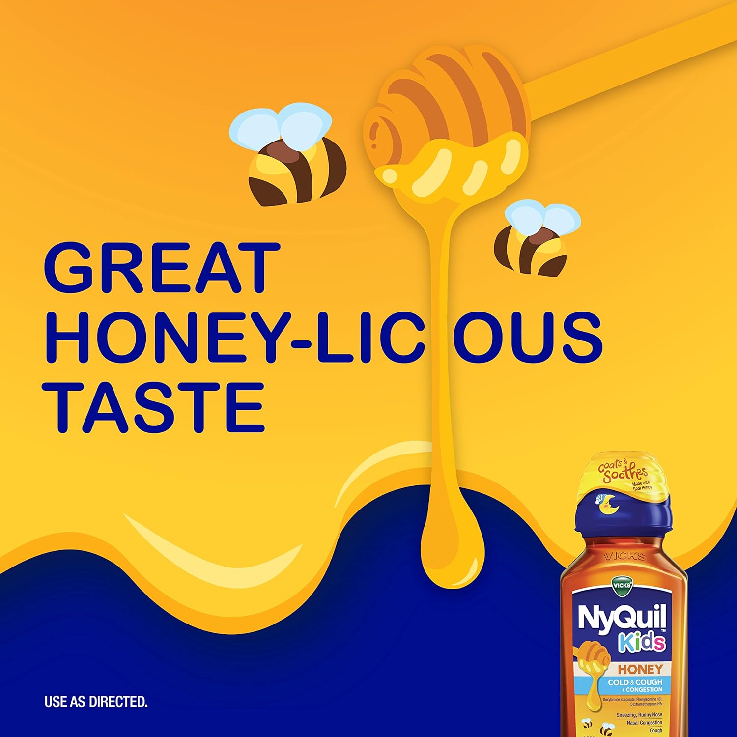 NyQuil Children's Honey 8oz : Everything Else