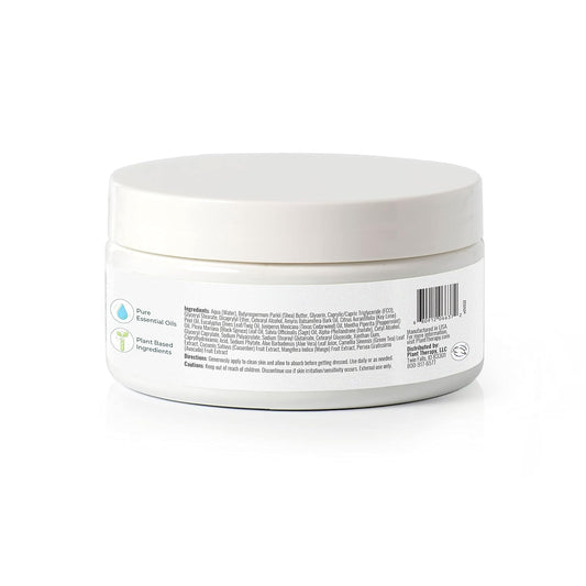 Plant Therapy Eucalyptus Sage Body Cream 8 oz Restore Softness & Ultra Hydration, Vitamins and Antioxidants to Soften, Smooth, and Firm Skin