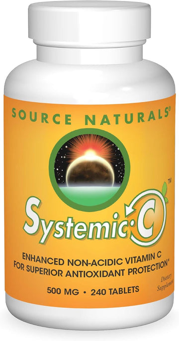 Source Naturals Systemic C, 500Mg - 240 Tablets