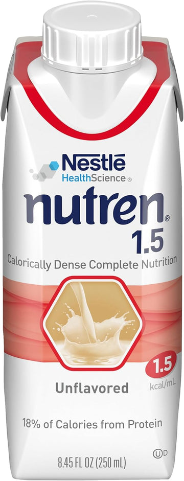 Nutren 1.5 High Calorie, Unflavored Liquid Nutrition, 8.45 Ounce (Pack Of 24)