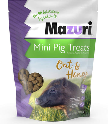 Mazuri® Mini Pig Treats – Oat & Honey, 6 Lb