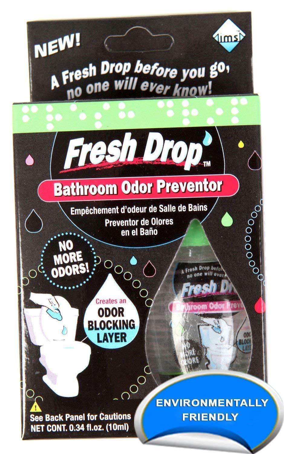 Cleanlogic Fresh Drop Bathroom Odor Preventor 1 ea (Pack of 3)