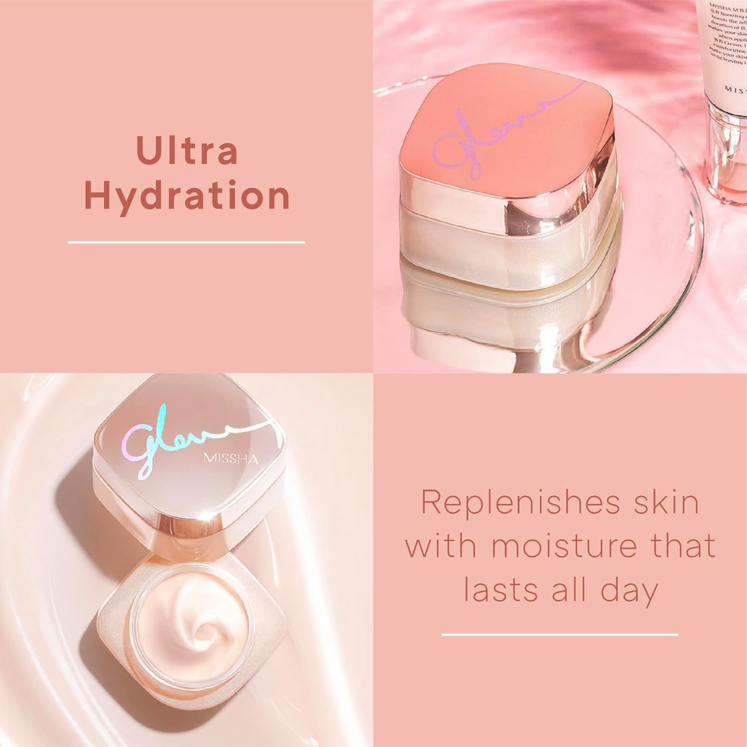 Missha Glow Skin Balm 1.69 Fl Oz/ 50Ml 4-In-1 Primer, Moisturizing Cream, Morning Pack, Luminizing Cream For A Flawless Natural Glow Glass Skin : Beauty & Personal Care