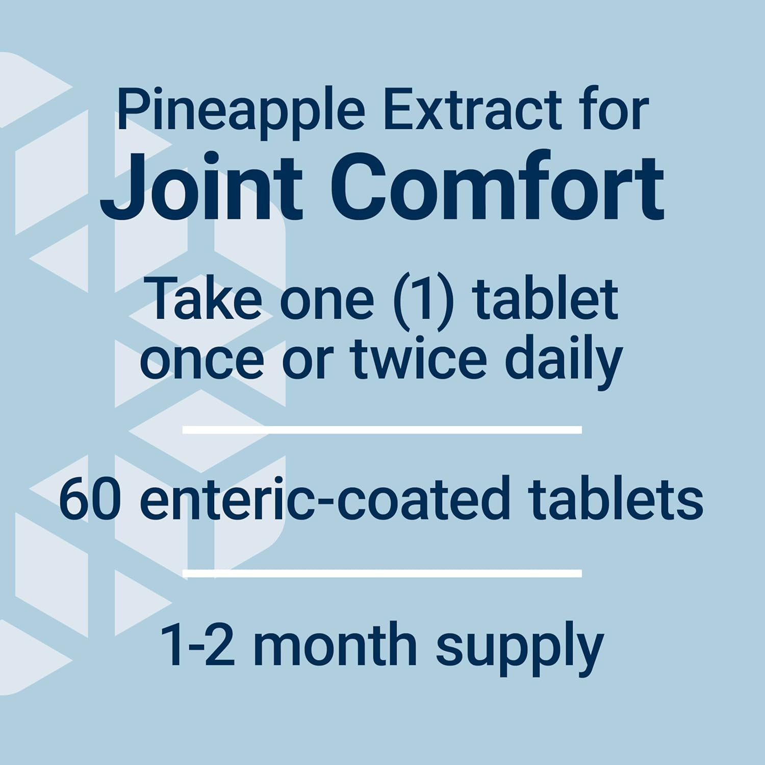 Life Extension Specially-Coated Bromelain, Pineapple Extract, Joint Health, Joint Comfort, Vegetarian, Gluten-Free, Non-Gmo, 500 Mg, 60 Enteric-Coated Tablets : Health & Household