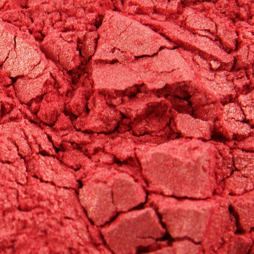 Luster Dust - Classic Red (4G 1X Jar) | Edible Vegan Dust & Paint For Cake Decorating, Ice Cream, Desserts, Cocktails And Beverages By Bakell : Grocery & Gourmet Food