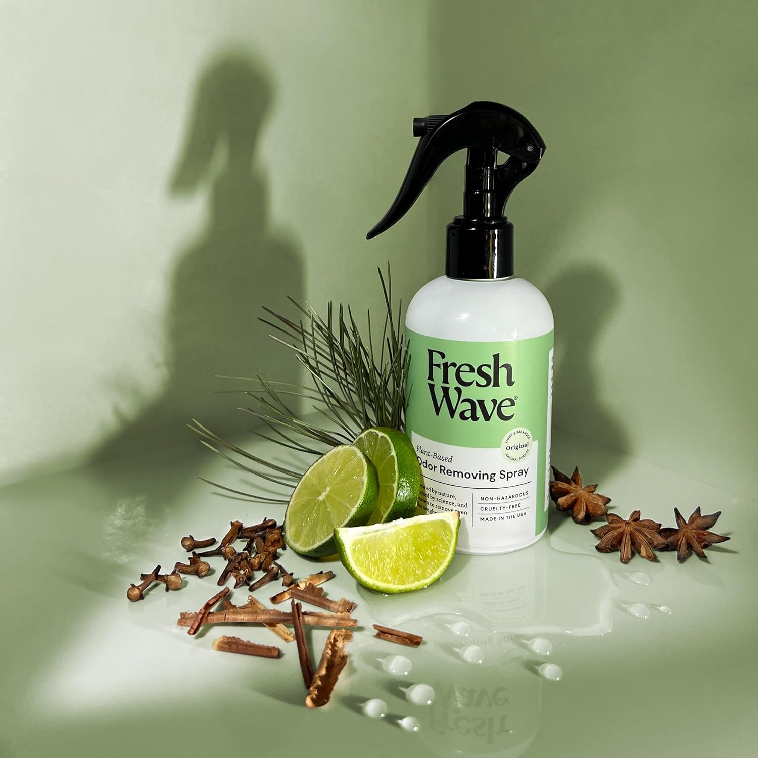 Fresh Wave Odor Eliminator Spray & Air Freshener, 8 fl. oz., Natural Ingredients : Health & Household