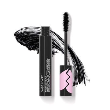 Wet N Wild Mascara - Volumizing, Conditioning, Lengthening, Thickening, Waterproof, Smudge-Proof, Non-Clumping, Cruelty-Free & Vegan - Multicolor