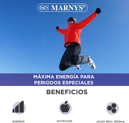 Marny'S Pure Real Jelly 3,850 Mg - Royal Provite 5000 - Maximum Energy For Special Periods - 20 Vials 415 G