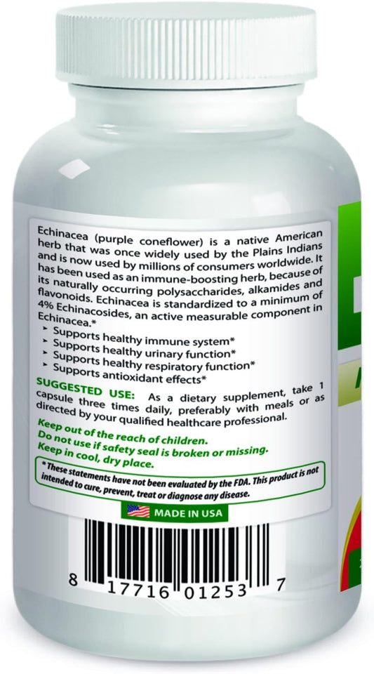 Best Naturals Echinacea 400 mg 250 Capsules