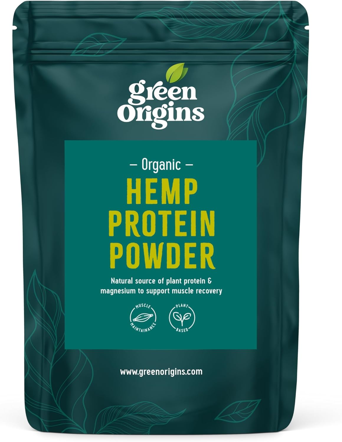 Green Origins Organic Hemp Protein Powder, Raw 250G