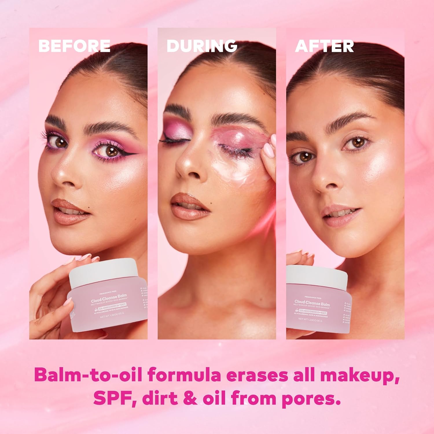 Makeup Eraser The Original Cloud Cleanse Balm, Melting Cleanser Makeup Remover Balm For Face, 35G/1.28Oz : Beauty & Personal Care