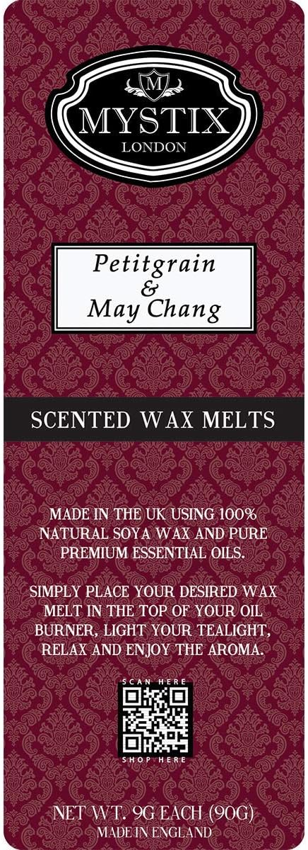 Mystix Petitgrain & May Chang Wax Melt X 5, 90G