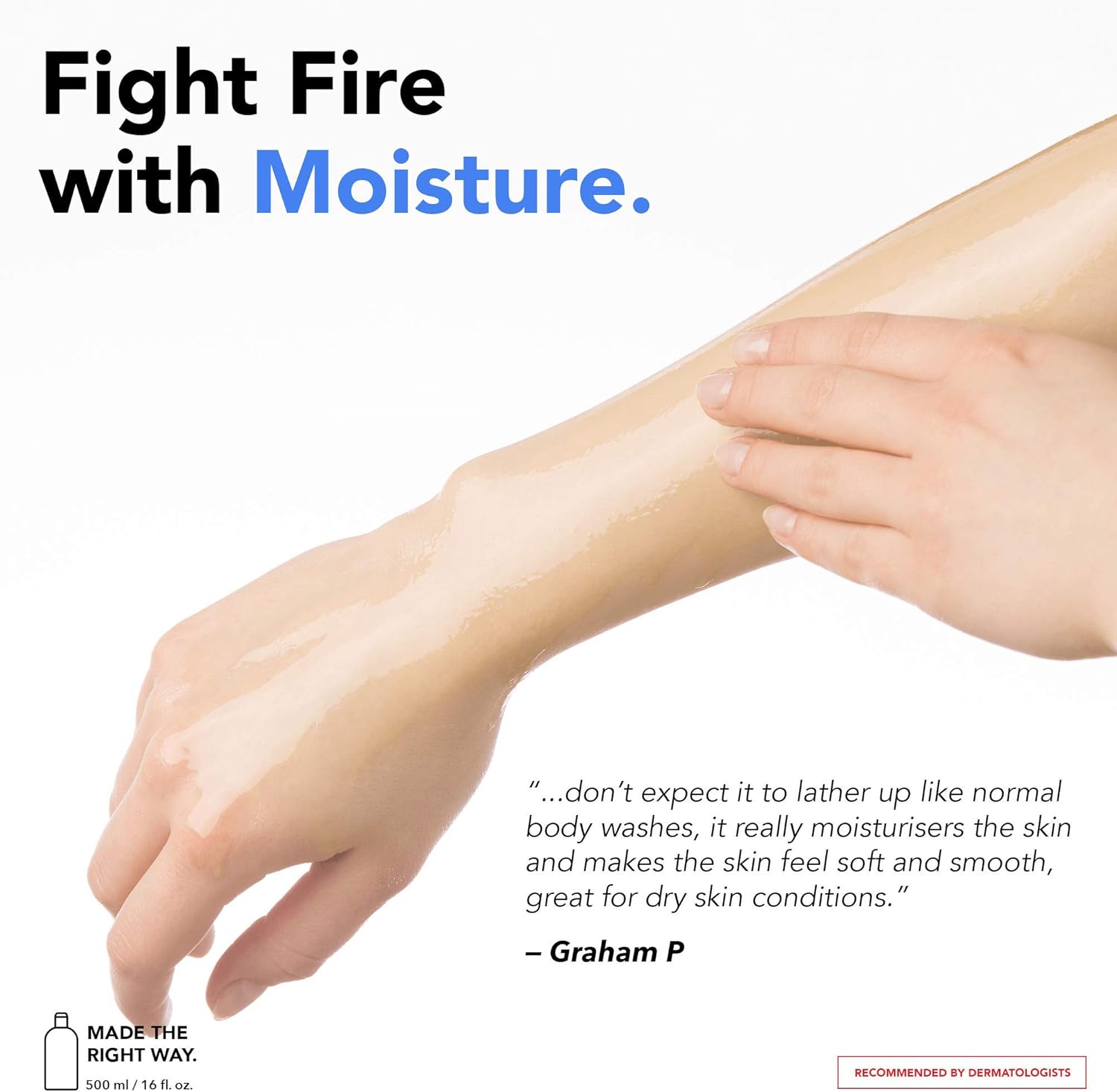 Healpsorin Antifungal Body Wash: Psoriasis, Eczema, Dermatitis And Sensitive Shower Gel - Eczema Treatment - 500Ml