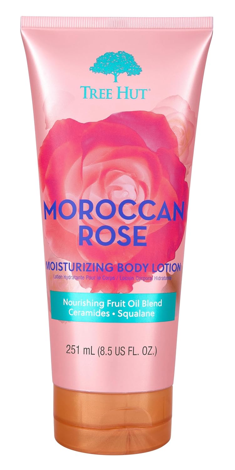 Tree Hut Moroccan Rose Moisturizing Body Lotion, 8.5 Fl Oz