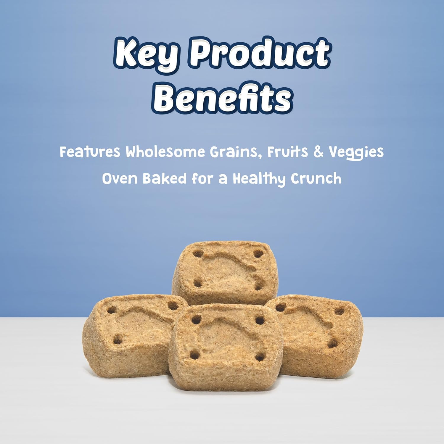Blue Buffalo Health Bars Mini Natural Crunchy Dog Treats Biscuits, Apple & Yogurt 32-oz Box : Pet Supplies