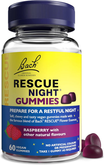 Rescue Remedy Gummies Variety Bundle, For Balanced Days And Restful Nights, 1 X Orange 1 X Berry, Easy To Take, Vegan, Natural Flower Essences, 2 X Packs Of 60 Gummies