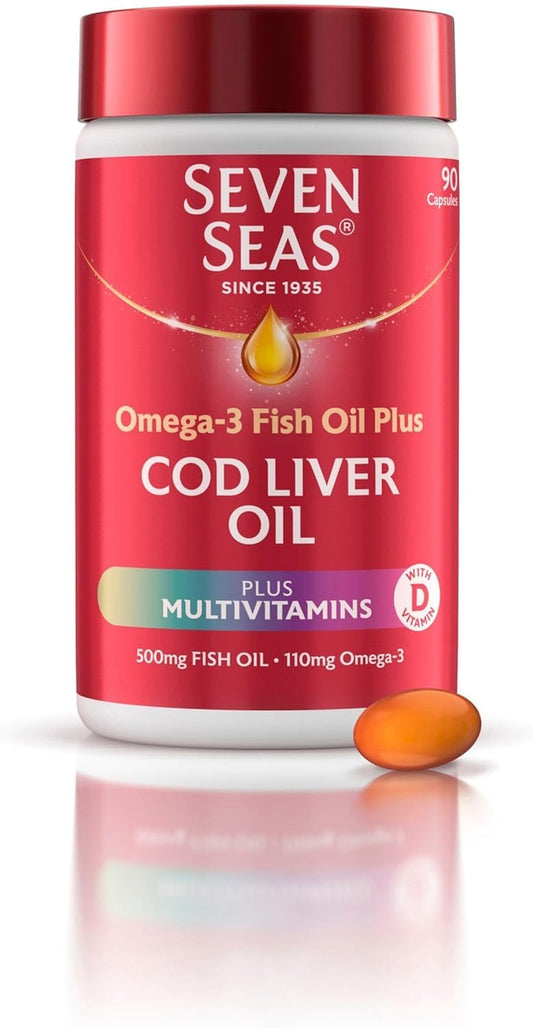 Seven Seas Cod Liver Oil Plus Multivitamins 90S