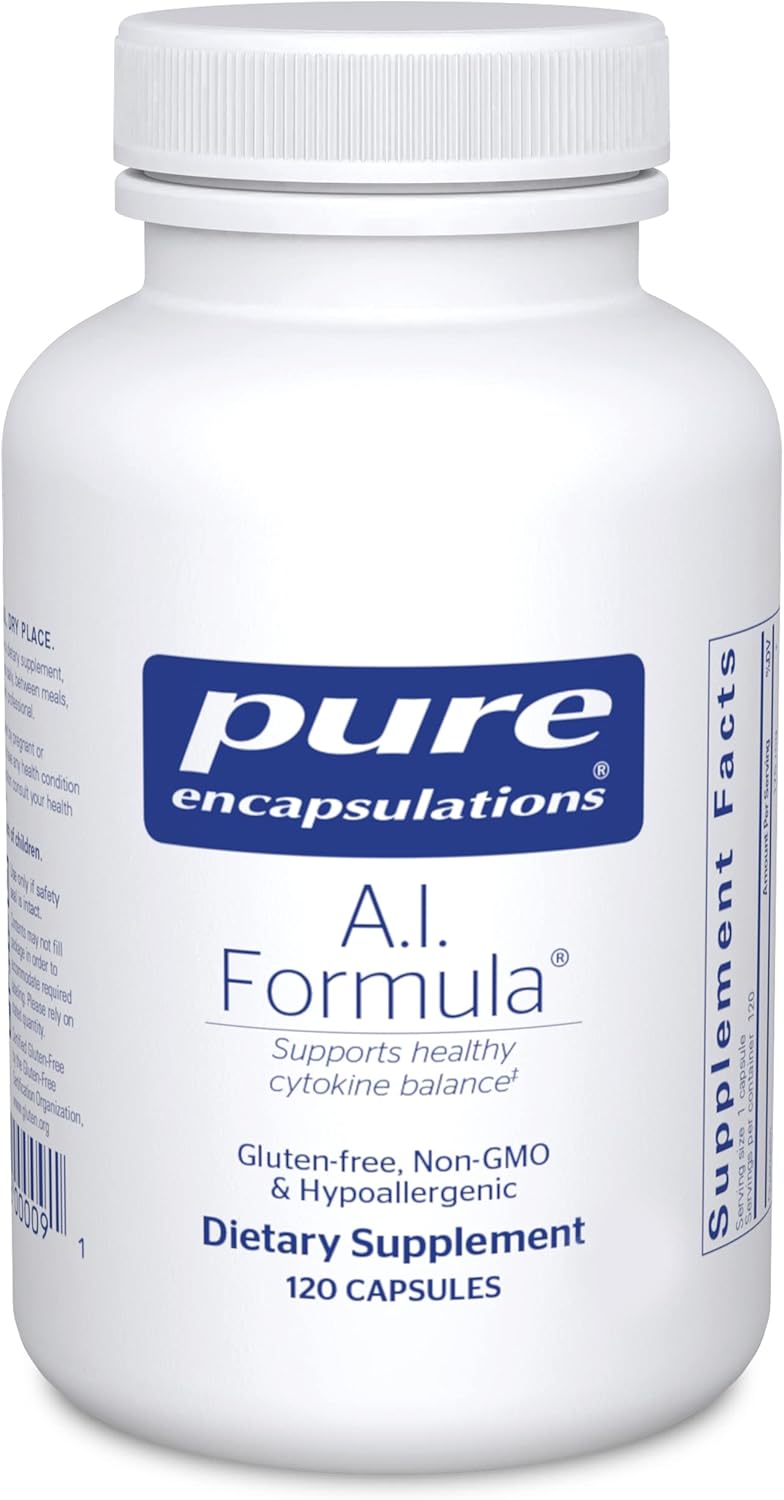 Pure Encapsulations A.I. Formula | Hypoallergenic Dietary Supplement To Promote Healthy Immune Response | 120 Capsules