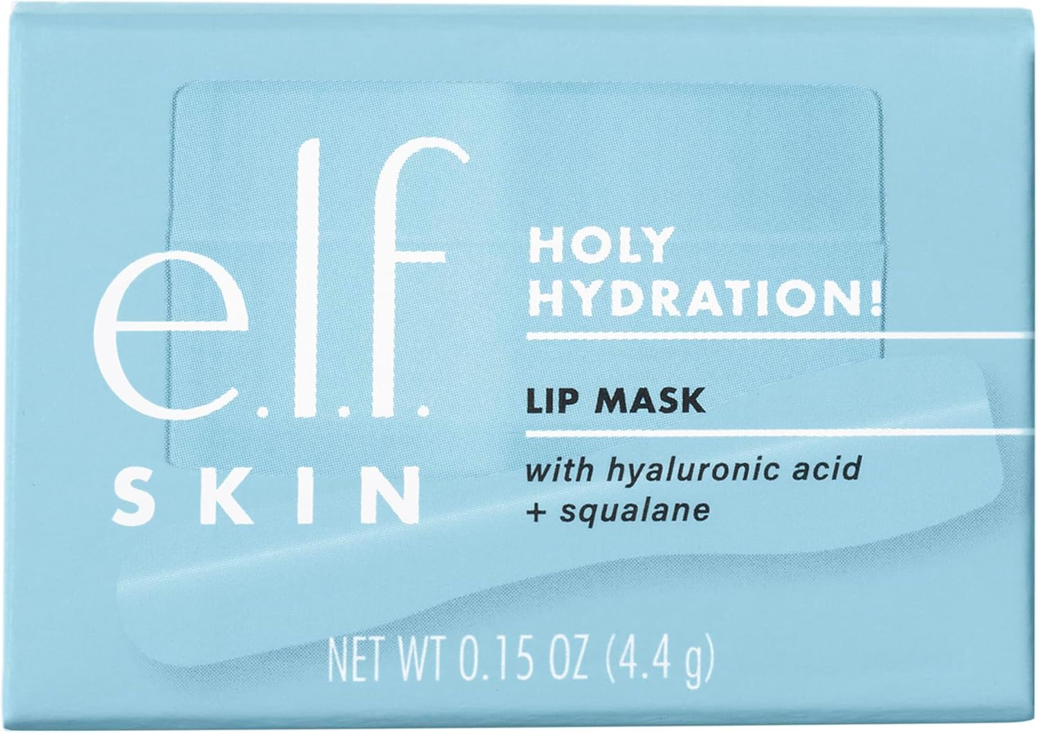 e.l.f. Skin Holy Hydration! Lip Mask, Hydrating Leave-on Mask For Soft & Smooth Lips, Enriched With Hyaluronic Acid, Powder Blue : Amazon.co.uk: Beauty