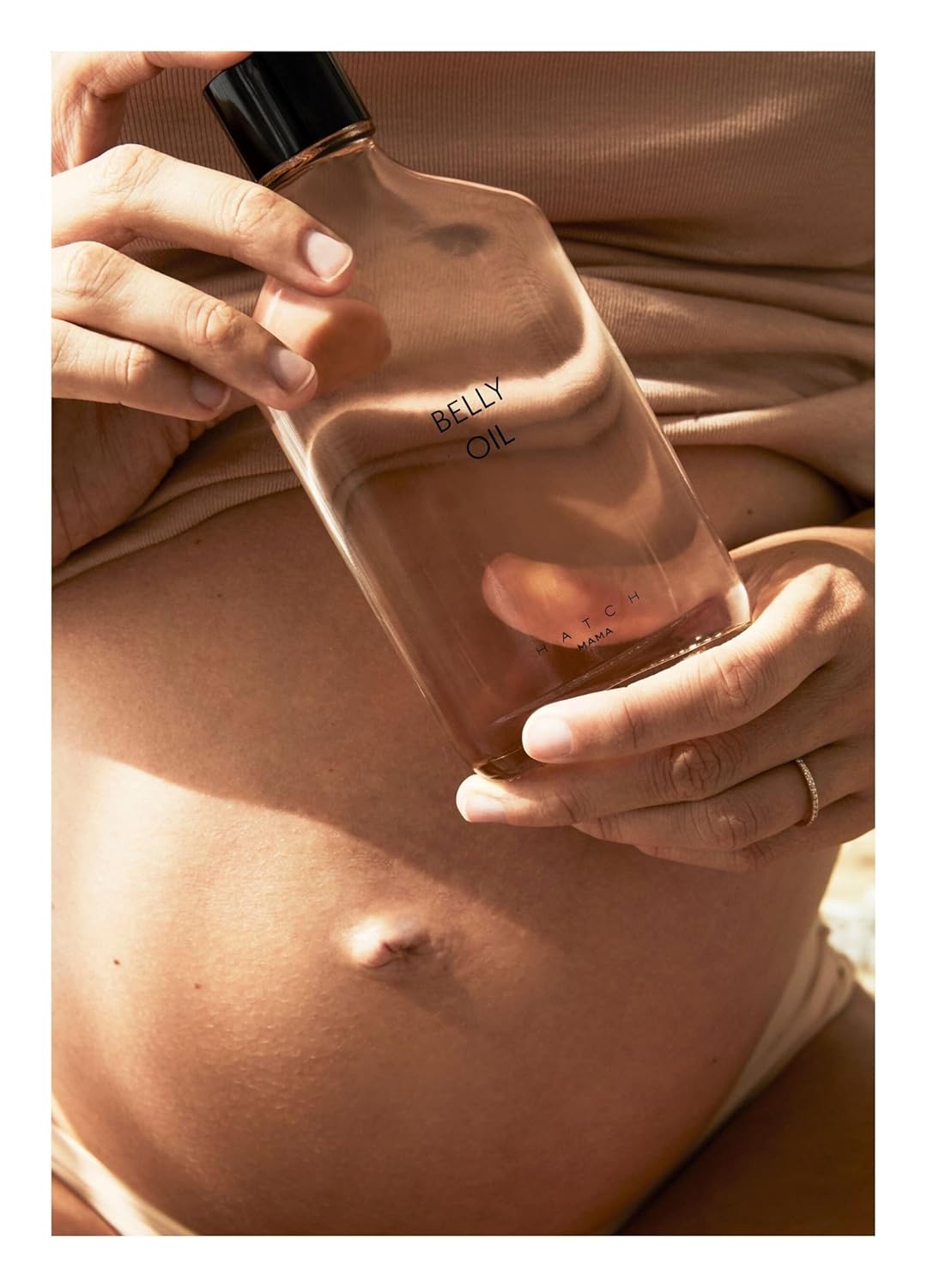 Hatch Belly Oil Mini Me - 1Oz Quick-Drying Belly Oil - Vegan & Plant Based Nutrient Rich - Supports Skin Throughout Pregnancy : Beauty & Personal Care