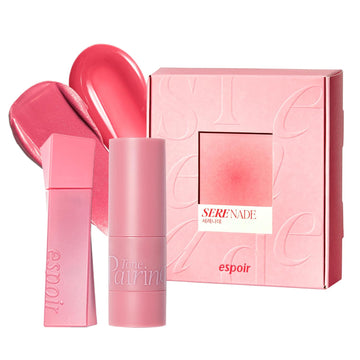 Espoir Couture Lip Tint Blur Velvet # Serenade Combo | Popular Color Limited Lip Tint Combo | Lightweight Matte Finish Without Oil | Daily And Versatile Pink | Korean Lip Makeup | K-Beauty