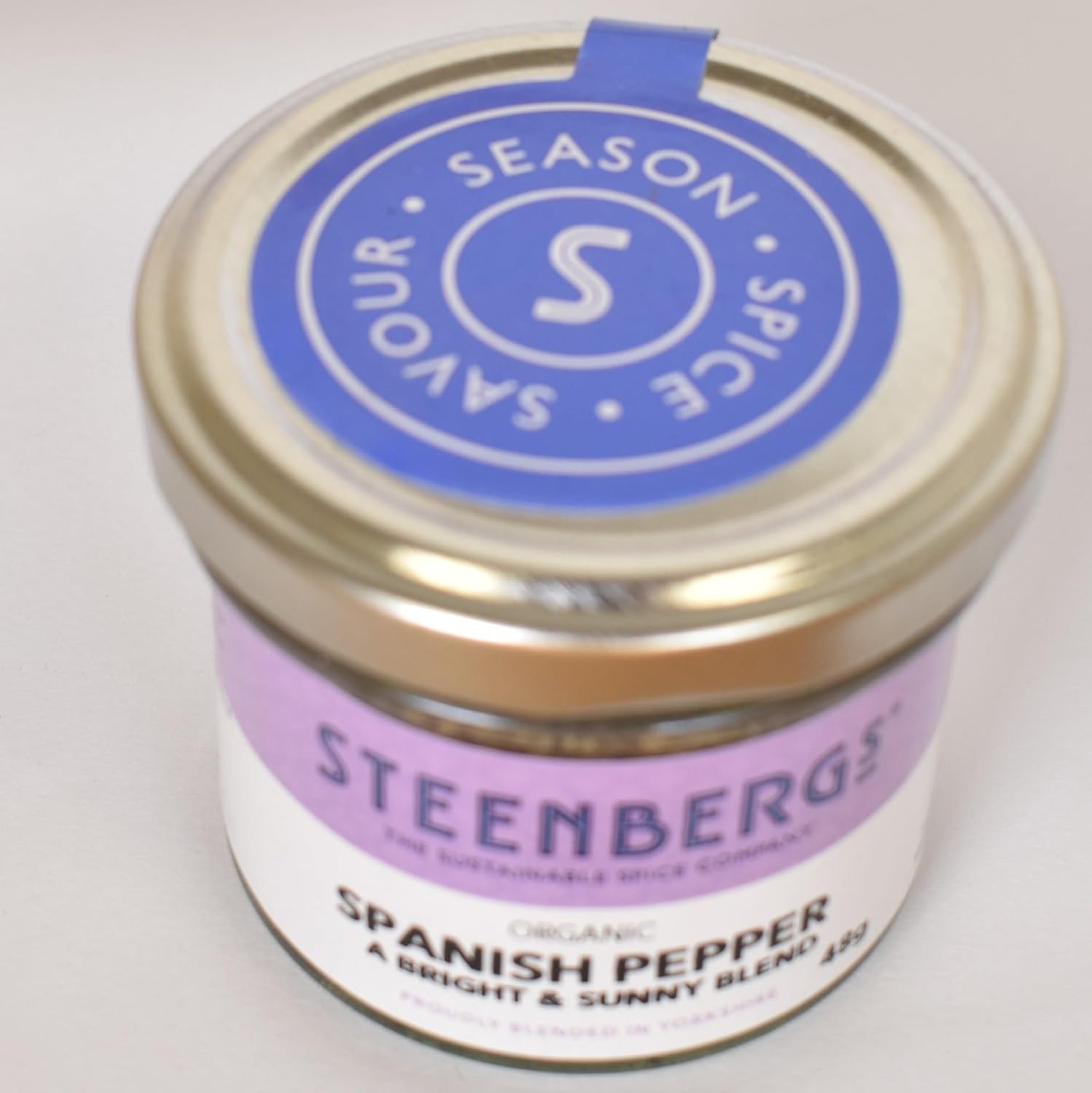 Steenbergs Organic Spanish Pepper Seasoning Standard Jar 48G